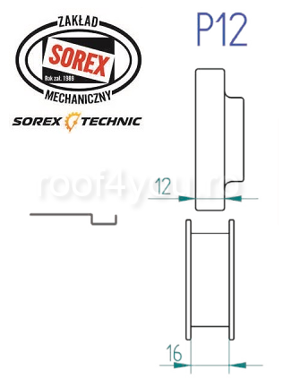 Set placute de profilare P12 Sorex [1]