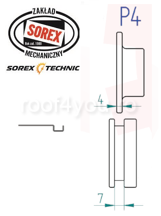 Set placute de profilare P4 Sorex [1]