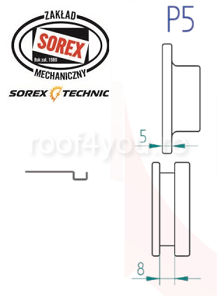 Set placute de profilare P5 Sorex [1]