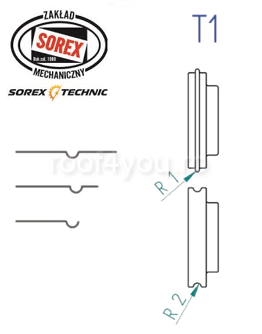 Set placute de profilare T1 Sorex [1]