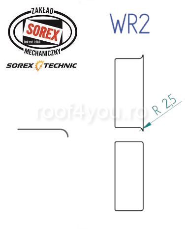 Set placute de profilare WR2 Sorex [1]