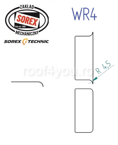 Set placute de profilare WR4 Sorex [1]