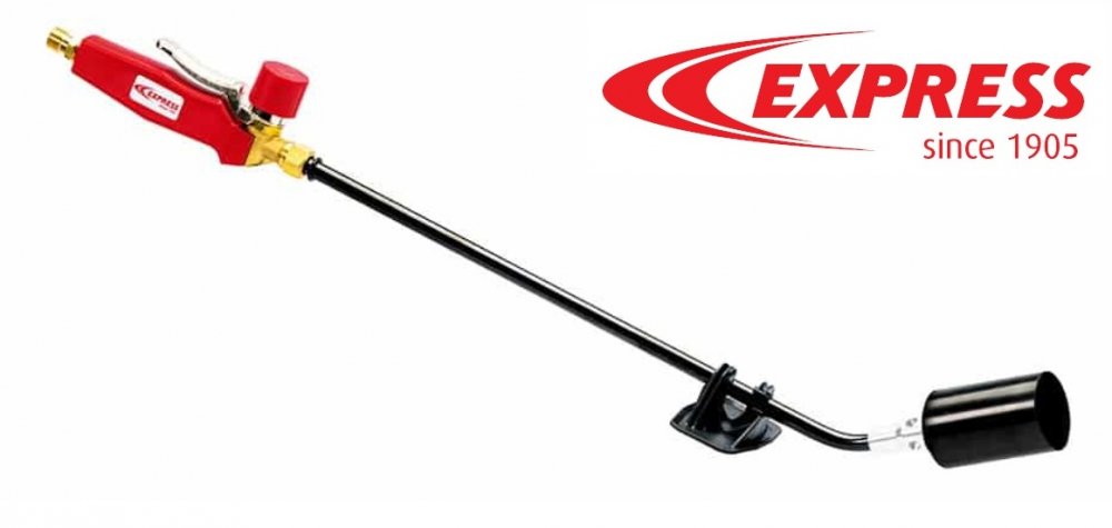 Set torță acoperiș Express din oțel – 50 kW, mâner ergonomic 605WR + gât L500 [1]