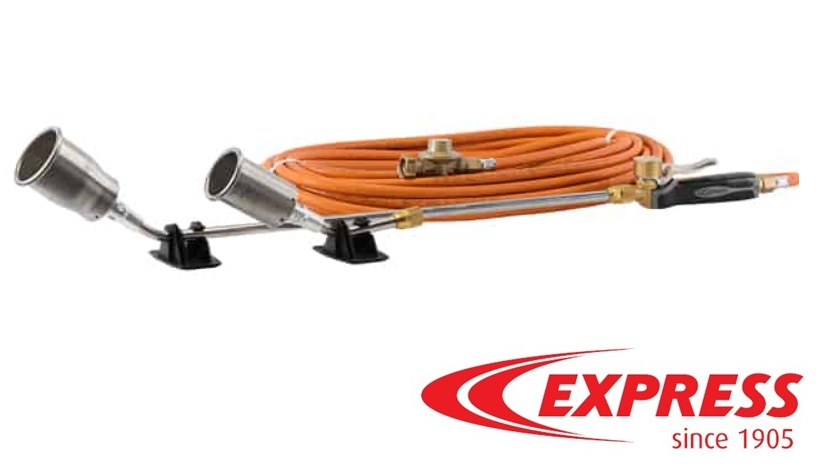 Set torță pentru acoperiș, Express Inox– 50S + 100S, furtun 20 m și reductor [1]