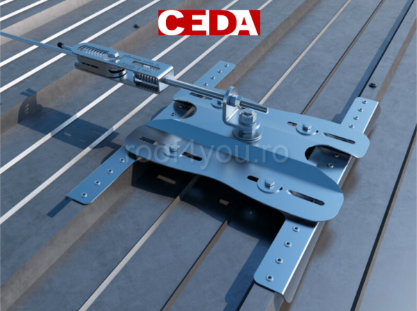 Sistem de ancorare din otel inoxidabil pentru tabla trapezoidala, CEDA [3]