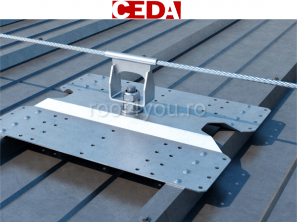 Sistem intermediar de ancorare din otel inoxidabil pentru tabla trapezoidala, CEDA [3]