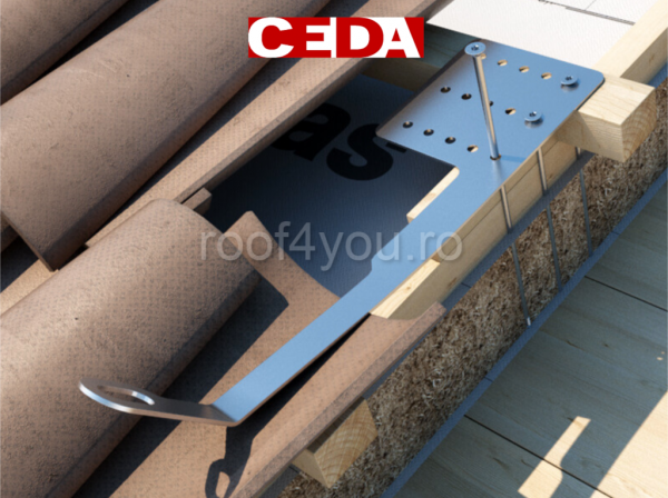 Sistem de ancorare EVO din otel inoxidabil pentru tigla, CEDA [4]