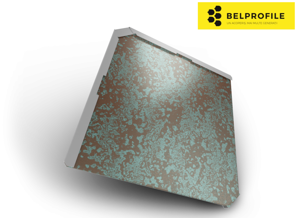 Solzi metalici QUADRA, din otel prevopsit, finisaj PRINTECH, 0.6mm [1]