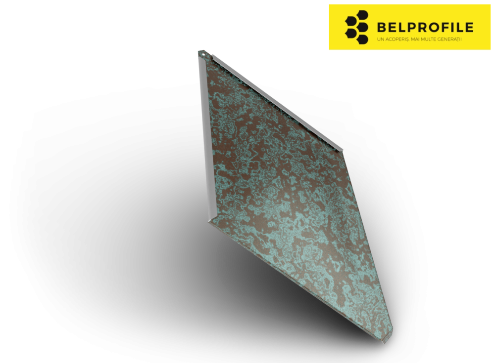 Solzi metalici ROMBO, din otel prevopsit, finisaj PRINTECH, 0.6mm [1]