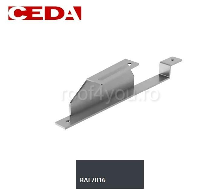 Suport din otel prevopsit, pentru panouri fotovoltaice cu montaj pe tigla metalica in module 350/35 [1]