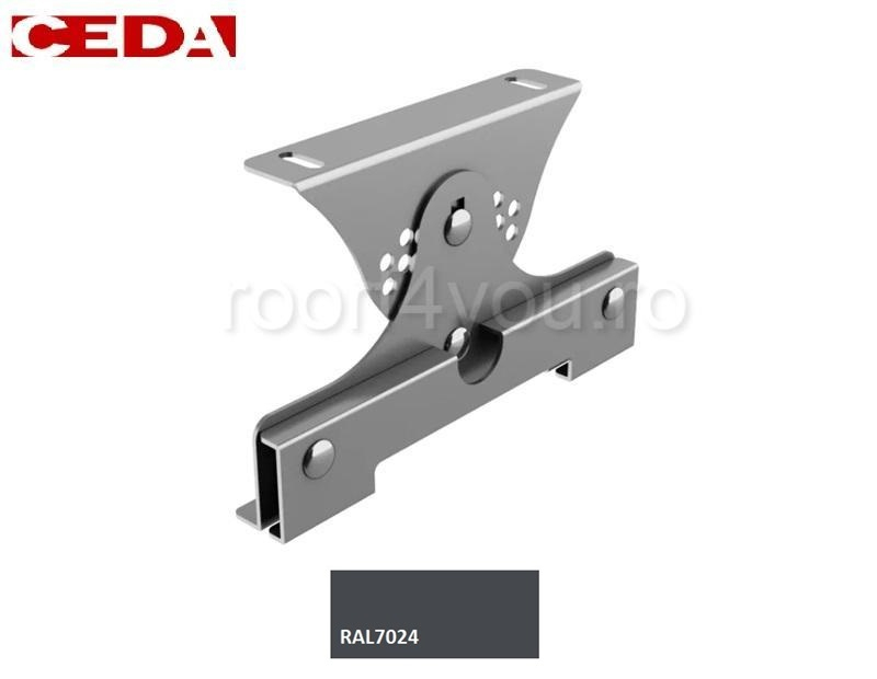 Suport treapta din otel prevopsit pentru tabla faltuita, 46 mm [1]