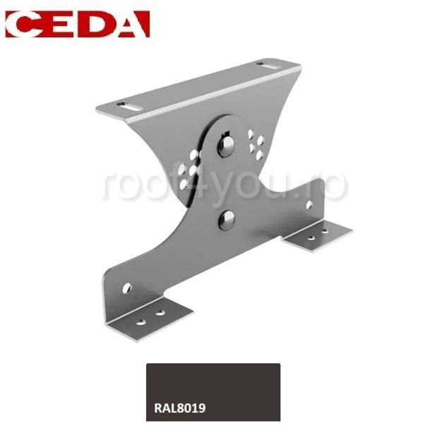 Suport treapta din otel prevopsit pentru tabla trapezoidala inalta, de pana la T50 [1]