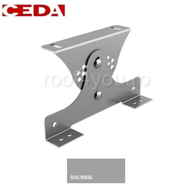 Suport treapta din otel prevopsit pentru tabla trapezoidala inalta, de pana la T50 [1]
