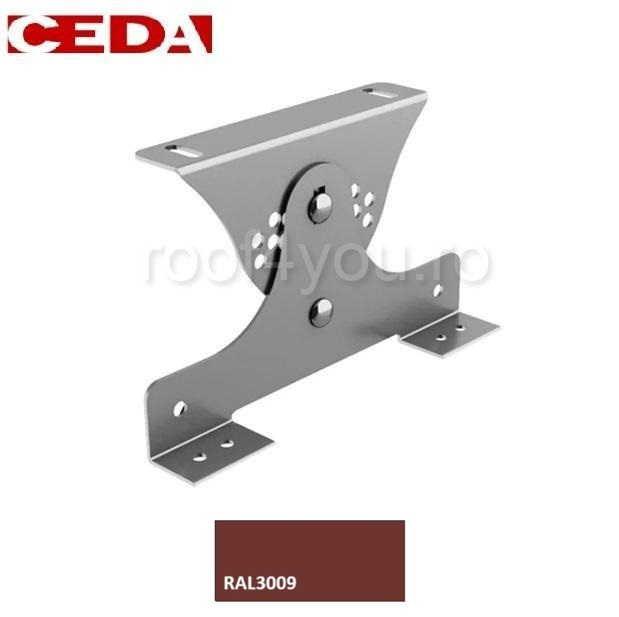 Suport treapta din otel prevopsit pentru tabla trapezoidala inalta, de pana la T50 [1]