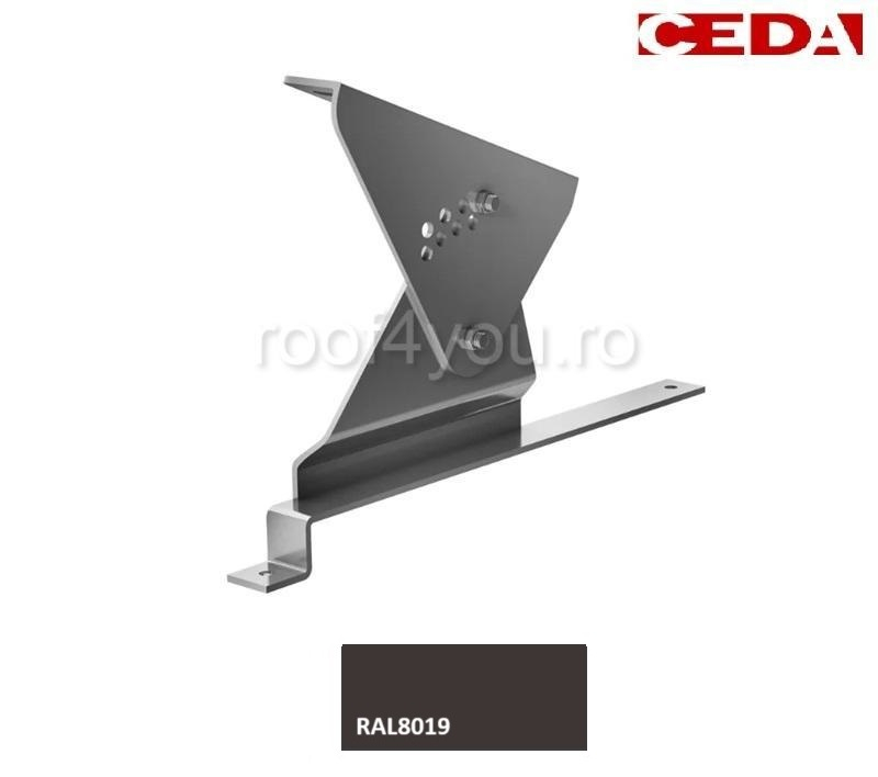 Suport treapta din otel prevopsit pentru tigla metalica, 400/20 [1]