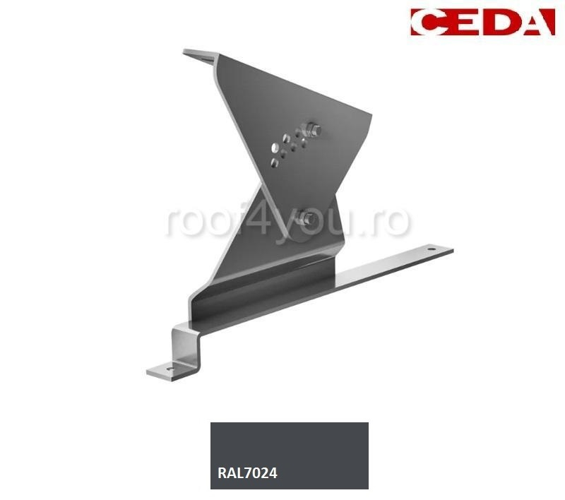 Suport treapta din otel prevopsit pentru tigla metalica, 400/20 [1]