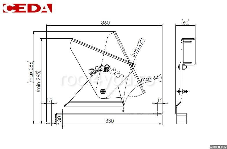 Suport treapta din otel prevopsit pentru tigla metalica Finnera, 330/30 [2]