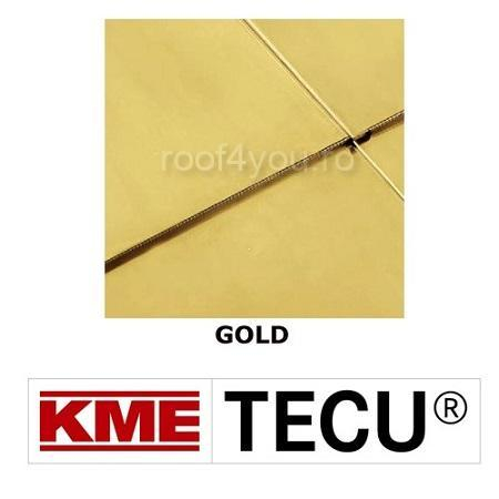 Tabla cupru 0.7mm KME Tecu Gold (rulou 670mm) [1]