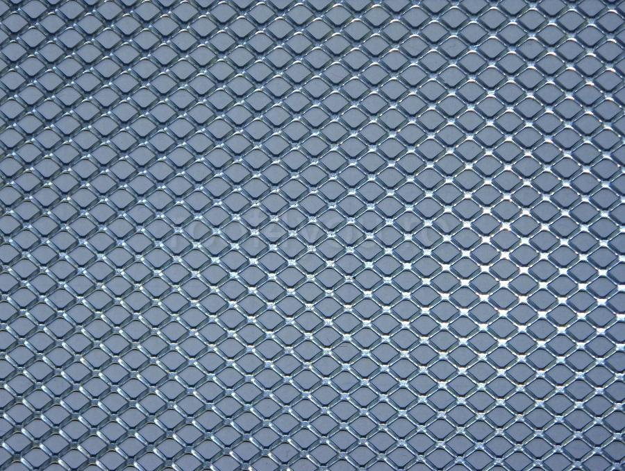 Tabla perforata rombic titan zinc natural 1mm, foaie de 1000x2000mm, Vmzinc [1]