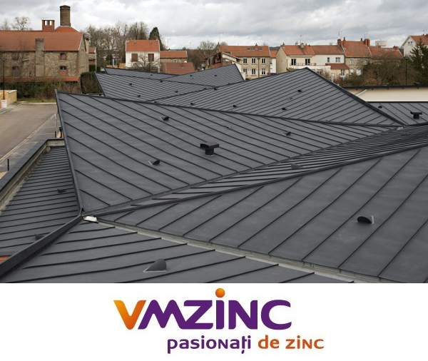 Tabla faltuita din titan zinc Anthra VMzinc 0.65mm (foaie 1000x2000mm) [6]