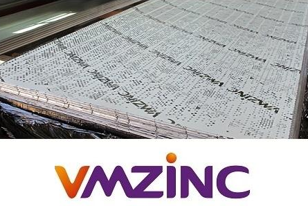 Titan zinc natural 0.65mm, perforat, rulou l=1000mm, L=21m, Vmzinc [1]