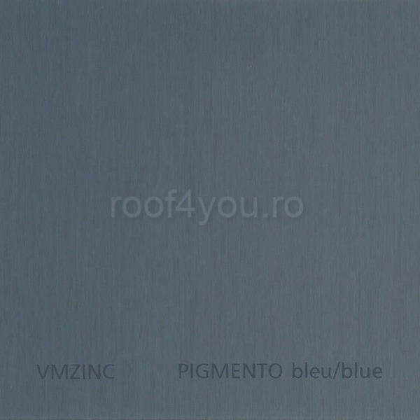 Titan zinc PIGMENTO Blue, rola de 670mm si grosimea de 0.70mm, Vmzinc [1]