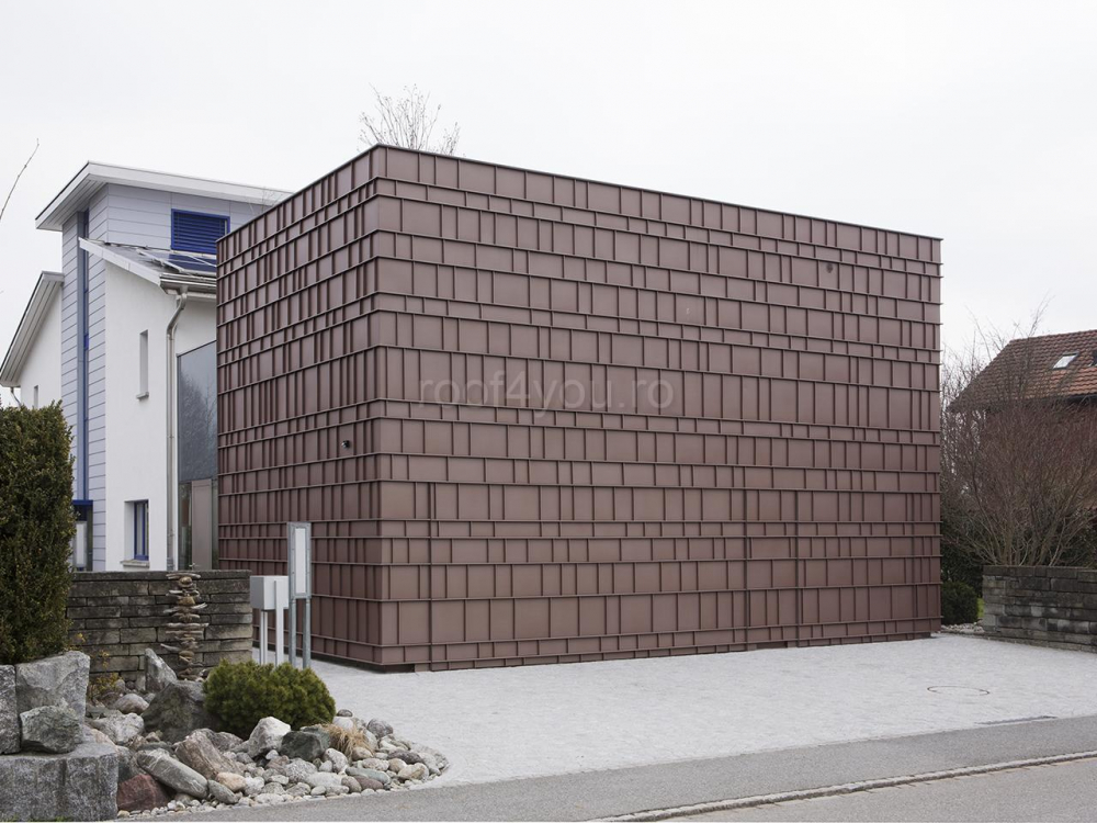 Titan zinc PIGMENTO Red, rola de 670mm si grosimea de 0.70mm, Vmzinc [3]