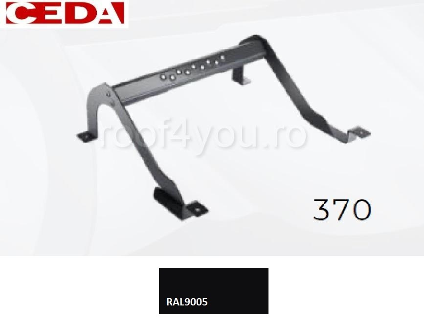 Trepte pentru acces pe acoperis de tabla, din otel prevopsit, modul 370, latime 420mm [1]