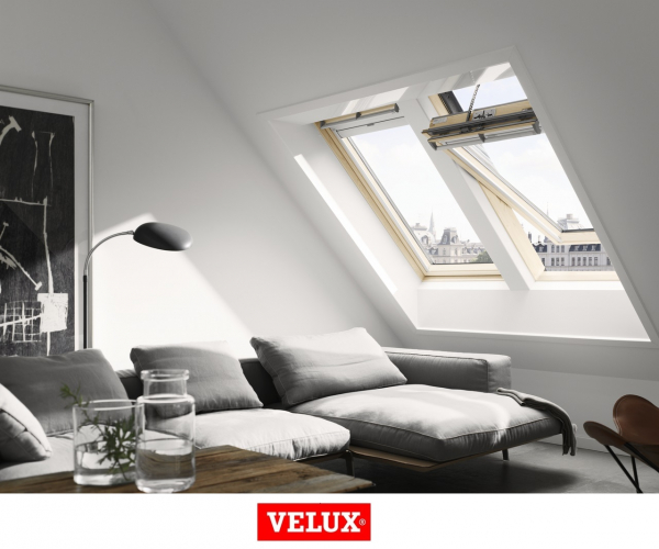Velux Premium GGL 306630, 55/78, toc din lemn, deschidere mediana, geam triplu [4]