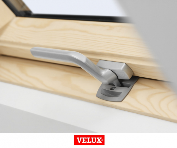 Velux Standard Plus GLL 1061B, 66/118, toc din lemn, deschidere mediana, geam triplu [3]