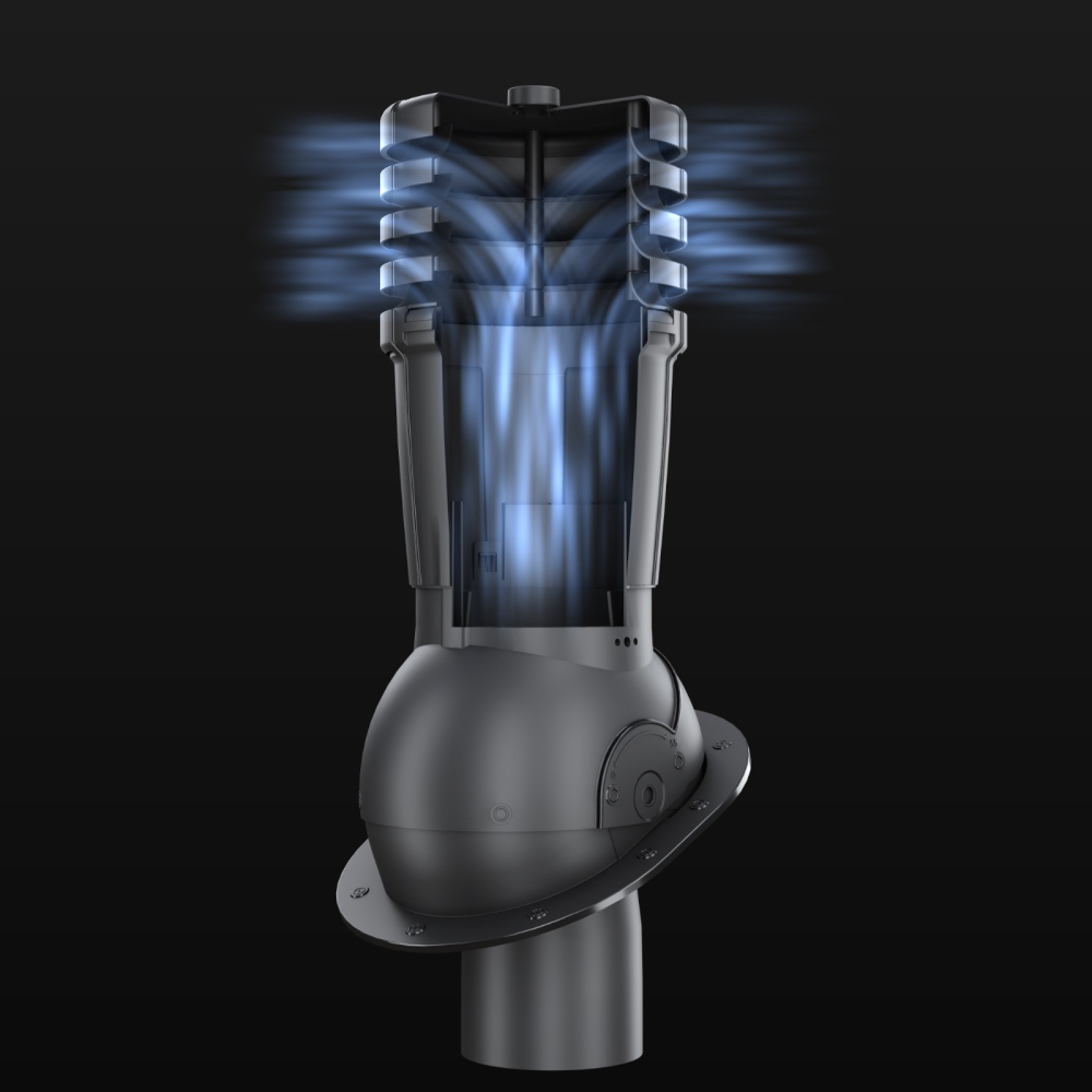 Ventilatie acoperis Air Flow Toolco pentru poduri reci [2]