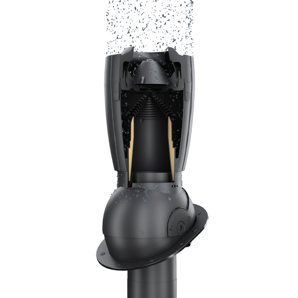 Ventilatie acoperis 125 izolata Air Jet Profil P [7]