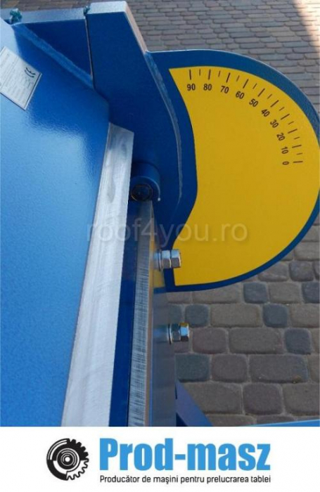 Abkant hidraulic lungime de lucru 3140 mm/ indoire 1,2 mm ZGH [10]