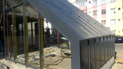 - Proiecte Roof4you - Invelitoare aluminiu prevopsit RAL 7016
