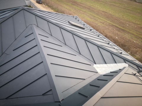 - Proiecte Roof4you - Invelitoare aluminiu prevopsit RAL 7016 3D