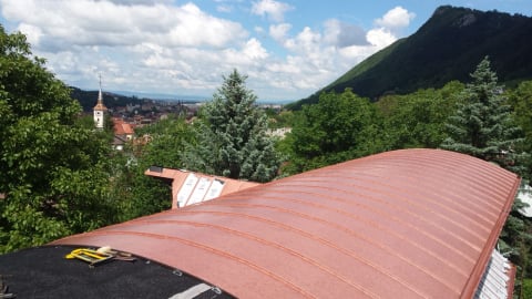 - Proiecte Roof4you - Invelitoare aluminiu prevopsit RAL COPPER