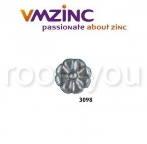 Ornamente aplicabile - Accesorii stantate: rozete, VMZINC, diametru 180 mm, Model 3098