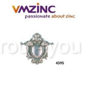 Ornamente aplicabile - Accesorii stantate, VMZINC, inaltime 500 mm, adancime 90 mm, Model 4395
