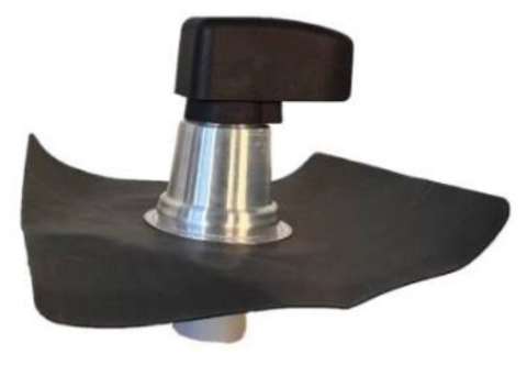 Invelitori plate in sistem EPDM - Aerare AlphaThor, 110 mm