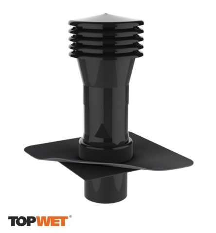 Aerisire - Aerisire de coloana TOPWET cu flansa din membrana EPDM, DN 160