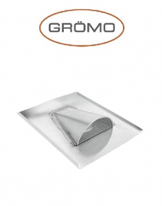 Ventilatii metalice - Aerisire semicirculara 300/400, Titan Zinc natural Gromo