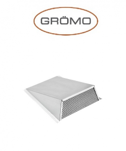 Ventilatii metalice - Aerisire trapeizodala, Titan Zinc natural Gromo