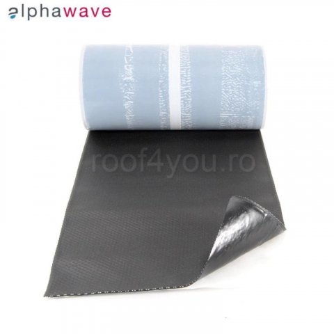 Benzi de etansare si sigilare - Banda adeziva hidroizolanta din cauciuc, Alpha Wave Flat