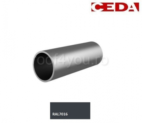 - Sisteme parazapezi - Parazapada bara din aluminiu, 30 mm / 200 cm, Ral 7001, CEDA