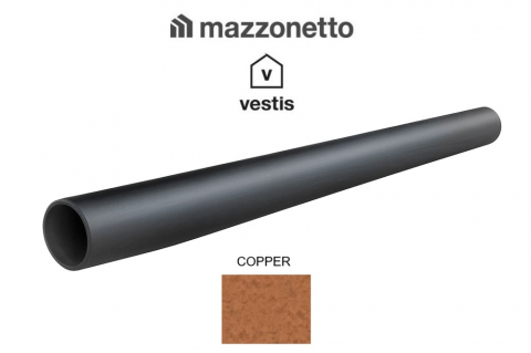 - Sisteme parazapezi - Bara parazapada din aluminiu, Ø28 mm, L=3 m, RAL Copper