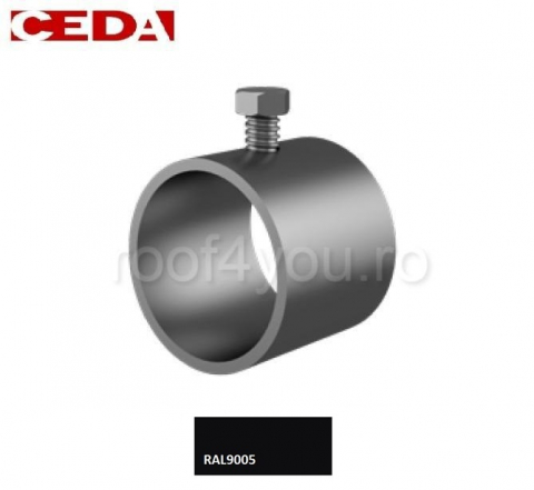 - Aluminiu prevopsit - Blocator din aluminiu pentru parazapada bara, cu suruburi din otel inoxidabil, CEDA