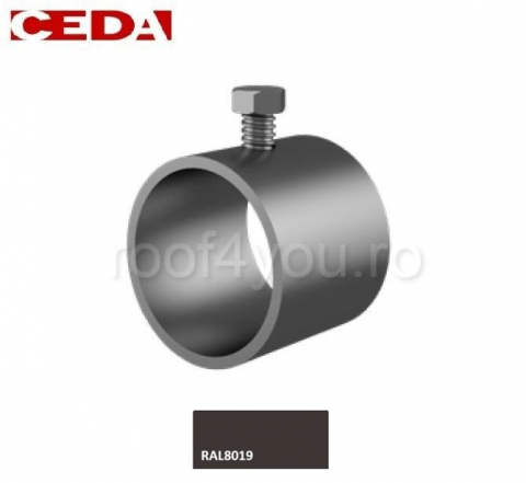 - Aluminiu prevopsit - Blocator din aluminiu pentru parazapada bara, cu suruburi din otel inoxidabil, CEDA