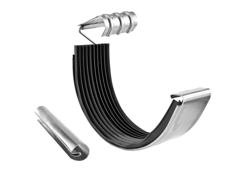 Materiale  invelitori si fatade - Bratara titan zinc natural pentru imbinare jgheab Ø150