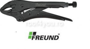 Clesti blocatori - Cleste de sarma cu falci curbate 175mm Freund