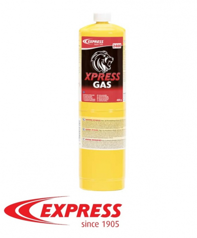 - Arzatoare pe gaz - Cartuș gaz XPRESS GAS™ 2400 – presiune 9 bar pentru lămpi Vulcane Express